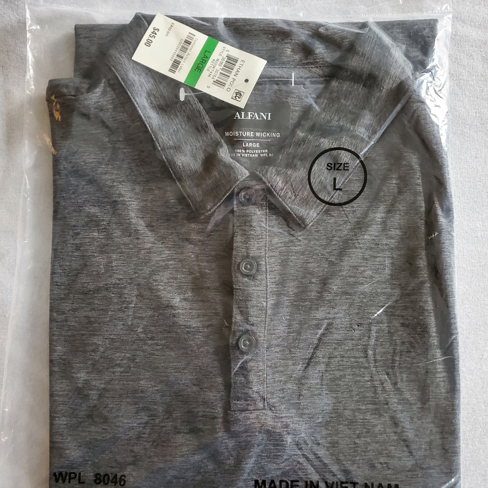 Alfani polo shirt Large L